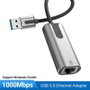 Vention Adaptador USB 3.0 a RJ45 CEWHB 1000Mbps Gris
